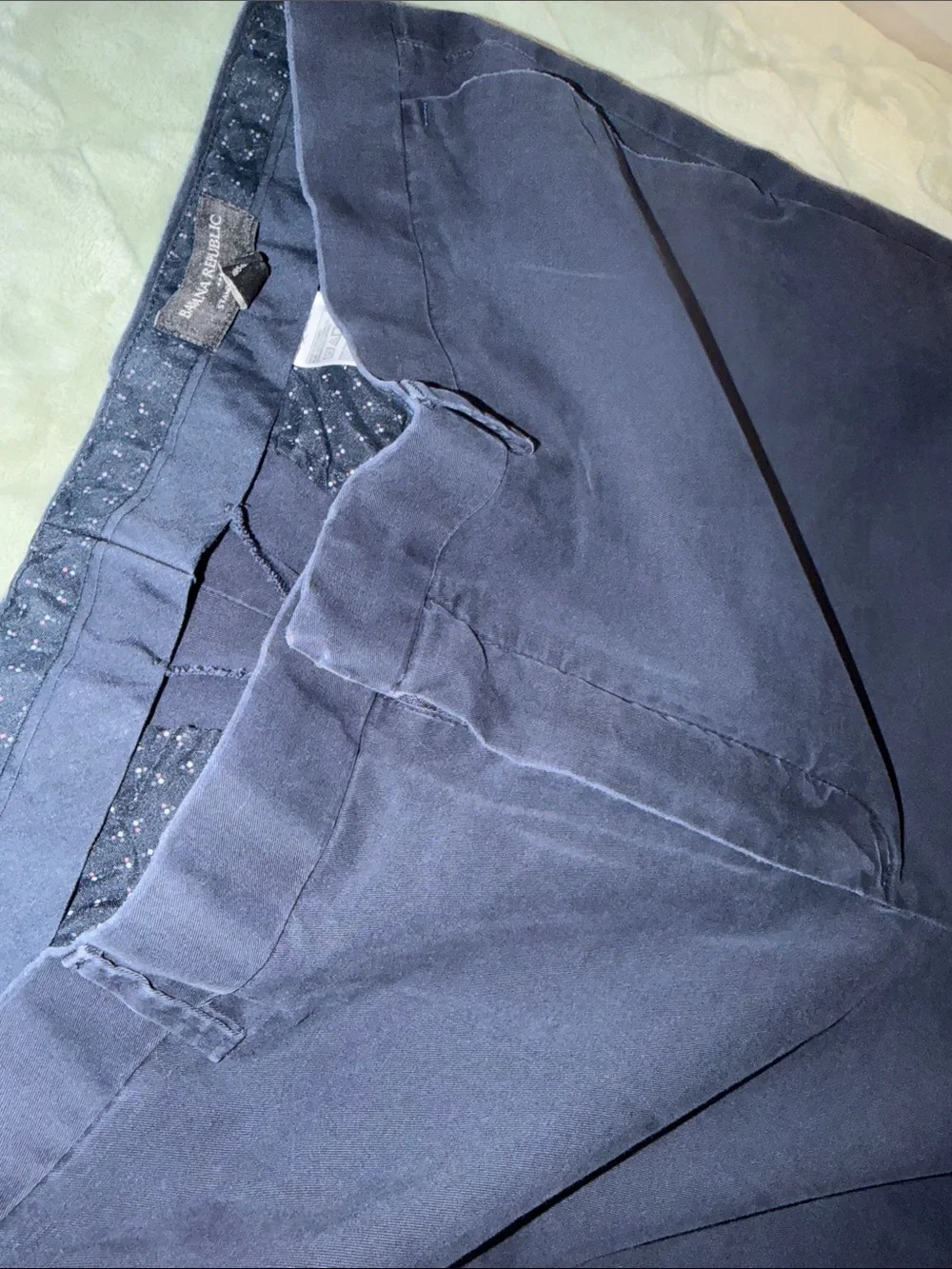 Banana Republic Men's Navy Chinos